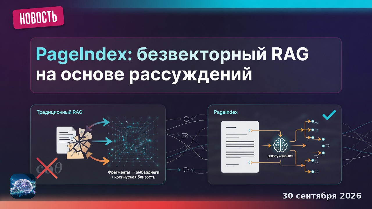 PageIndex: безвекторный RAG на основе рассуждений