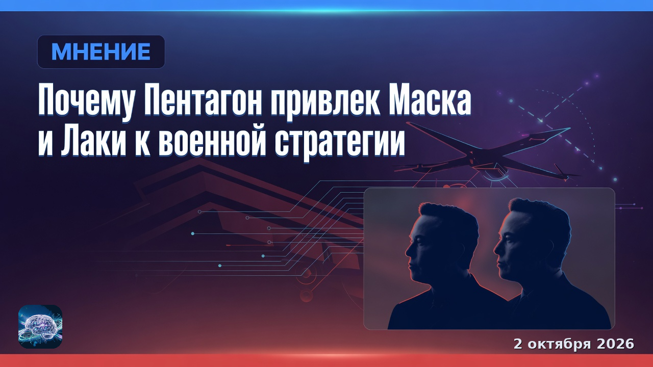 Почему Пентагон привлек Маска и Лаки к военной стратегии