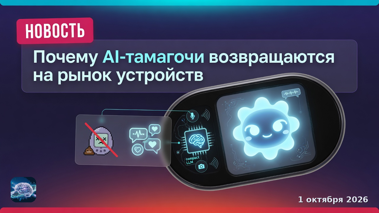 Почему AI-тамагочи возвращаются на рынок устройств
