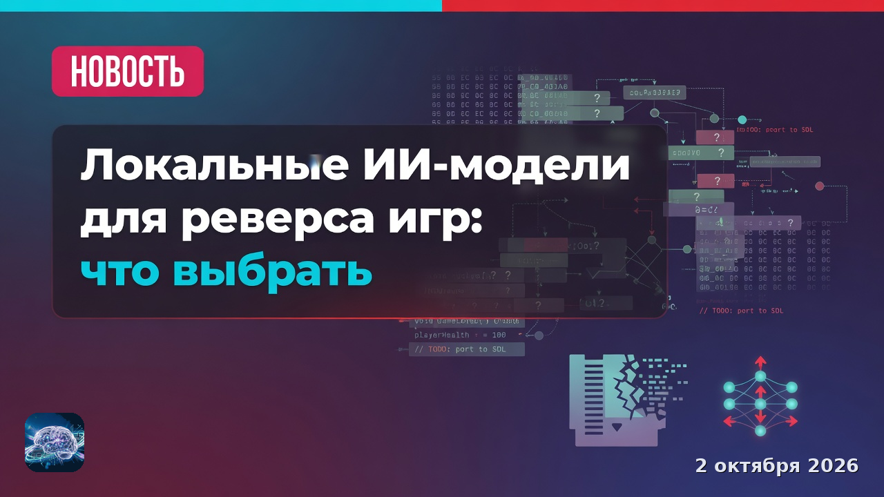 Локальные ИИ-модели для реверса игр: что выбрать