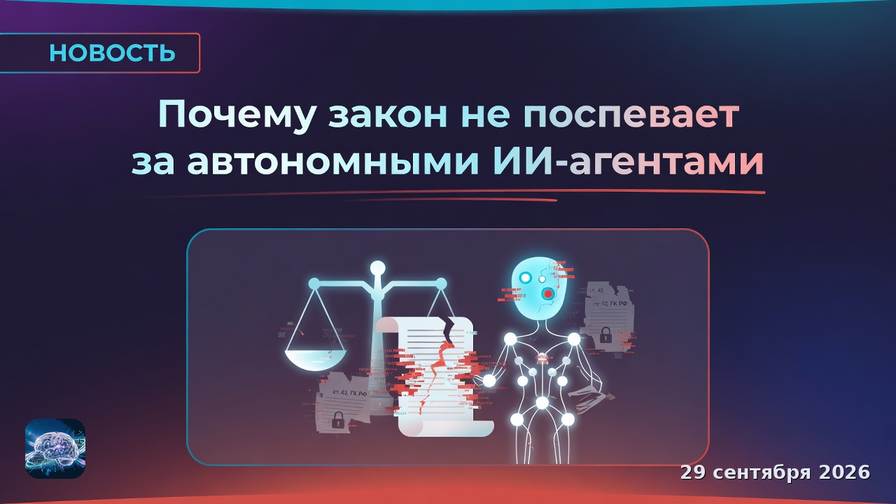 Почему закон не поспевает за автономными ИИ-агентами